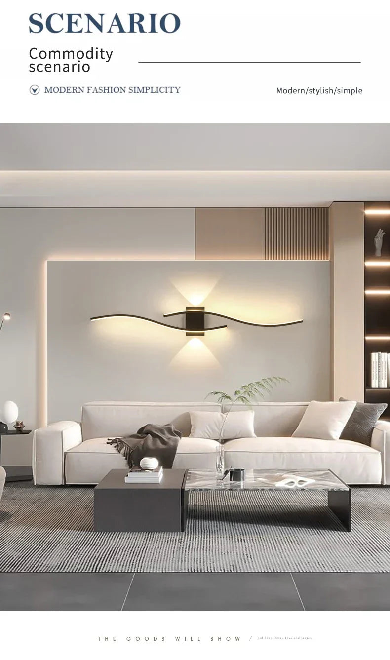 Modern Simple Wall Lamp Kitchen For Ceiling LED Living Room Light For Wall Light Home Decor TV Wall Bedroom Living Room Lighting