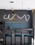 Nordic home decor line Chandeliers for dining room lustre pendant lights hanging lamps for ceiling Light fixture indoor lighting