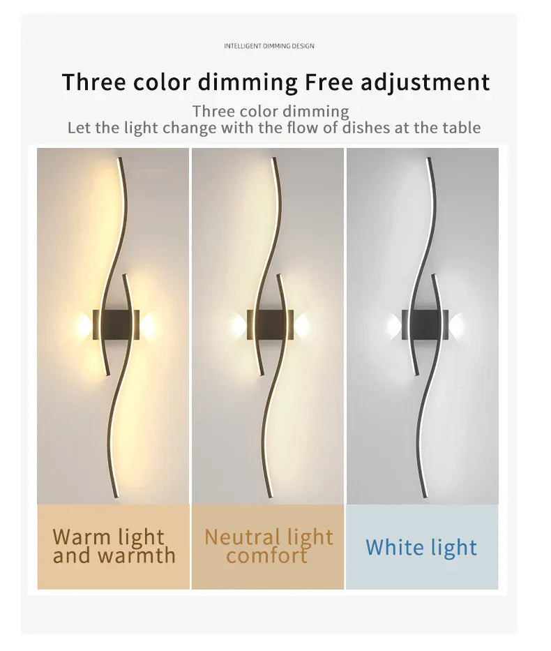 Modern Simple Wall Lamp Kitchen For Ceiling LED Living Room Light For Wall Light Home Decor TV Wall Bedroom Living Room Lighting