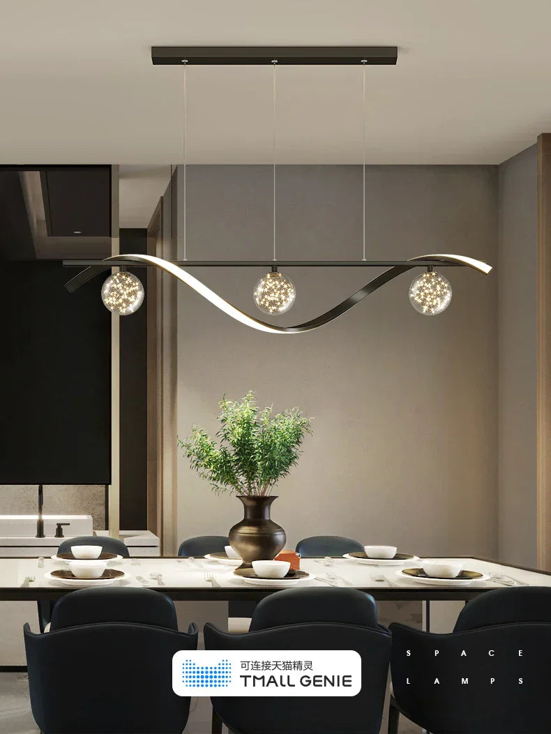 New Luxury LED babysbreath Modern Ceiling Hanging Lamp lustre for Living Dining Room Pendant Lights Fixtures suspension