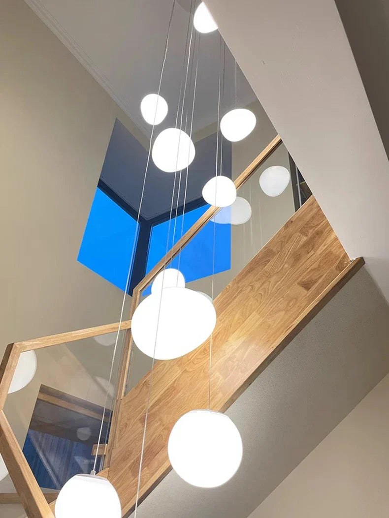 Modern Stair chandelier Pendant lights indoor lighting Ceiling lamp hanging light led Chandeliers for living room indoor lightin