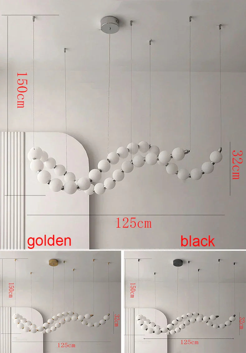 Modern dine dining room Pendant lights indoor lighting Ceiling lamp hanging light led Chandeliers for living room indoor lightin