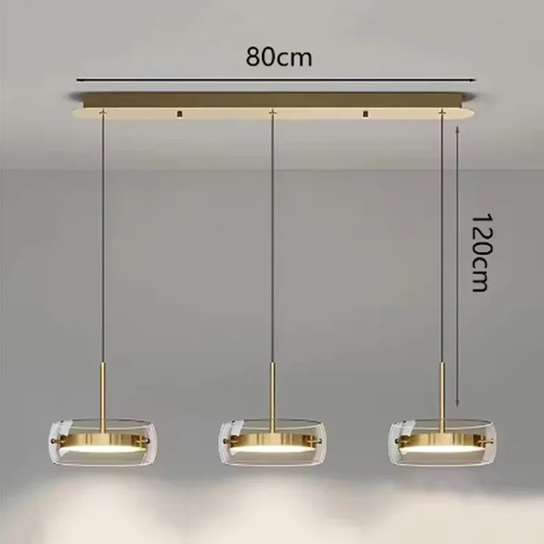 Modern home decor ring led lights pendant light lamps for living room Chandeliers for dining room hanging light indoor lighting