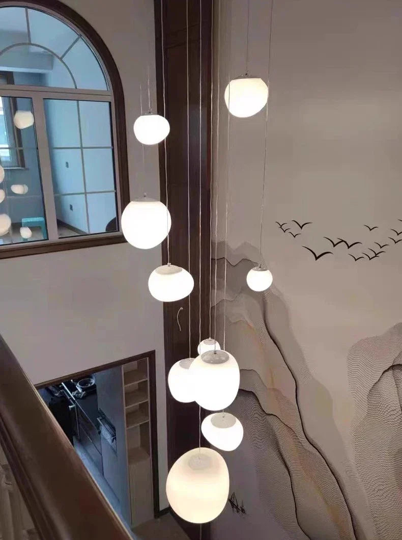 Modern Stair chandelier Pendant lights indoor lighting Ceiling lamp hanging light led Chandeliers for living room indoor lightin