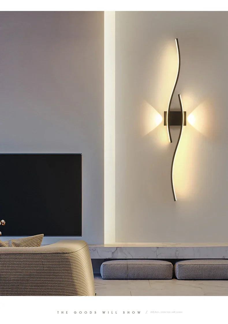 Modern Simple Wall Lamp Kitchen For Ceiling LED Living Room Light For Wall Light Home Decor TV Wall Bedroom Living Room Lighting