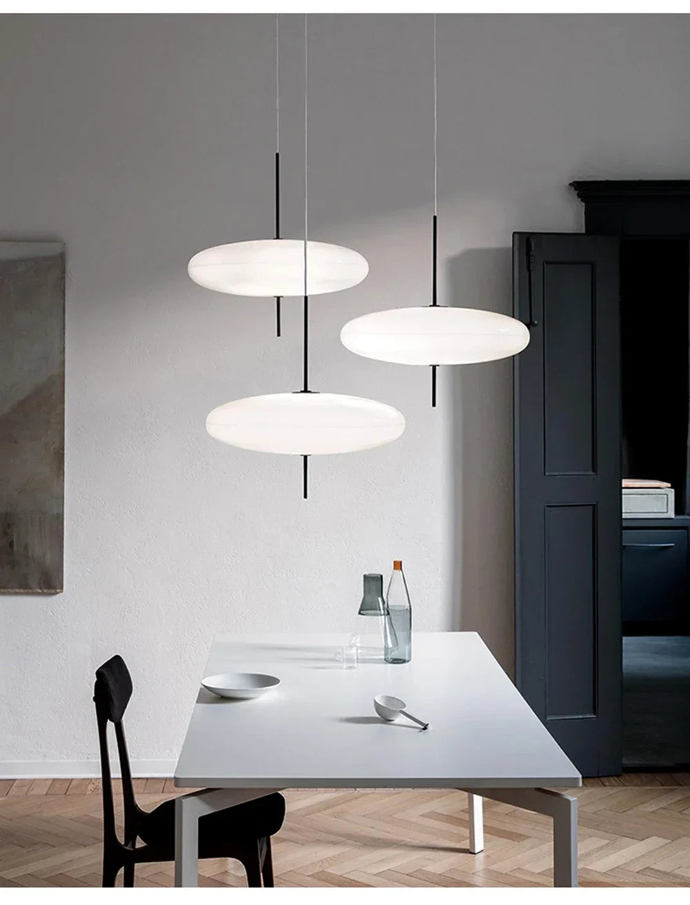 Nordic LED Pendant Light Flying Saucer Design Lamp For Bedroom Living Room Bar Cafe Office Indoor Simple Home Decorative Fixture