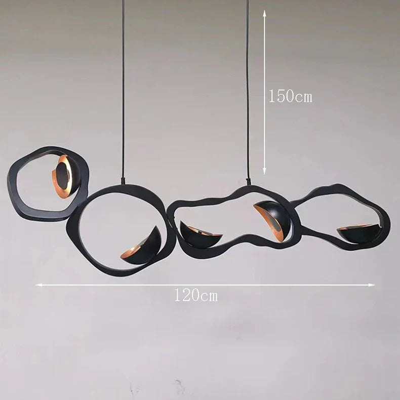 Modern home decor ring led lights pendant light lamps for living room Chandeliers for dining room hanging light indoor lighting